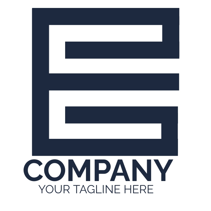 E logo | E letter logo Logotyp template